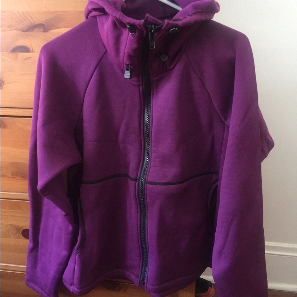 Melanzana full-zip comfort fleece hoodie